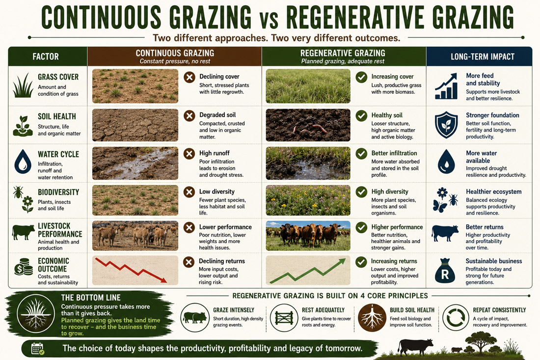 continuous vs regenerative grazing