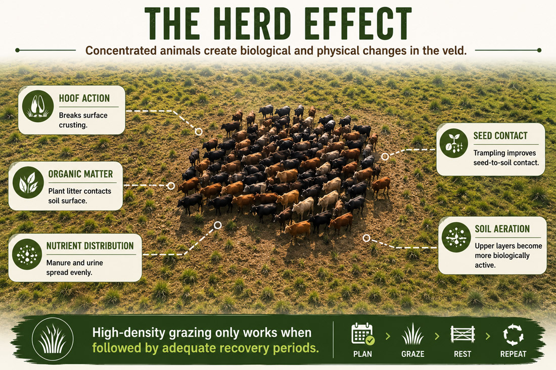 herd effect high density grazing