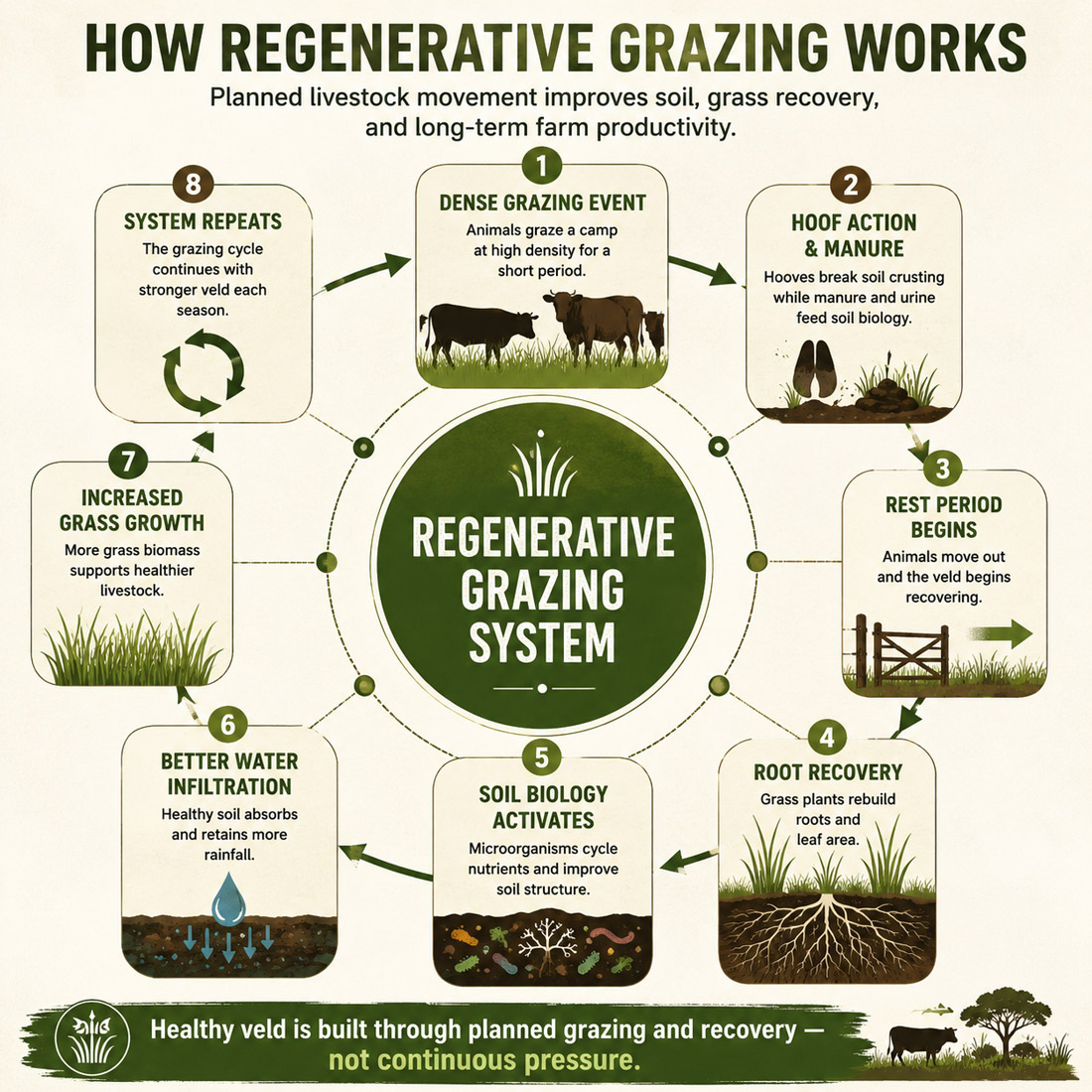 regenerative grazing system cycle