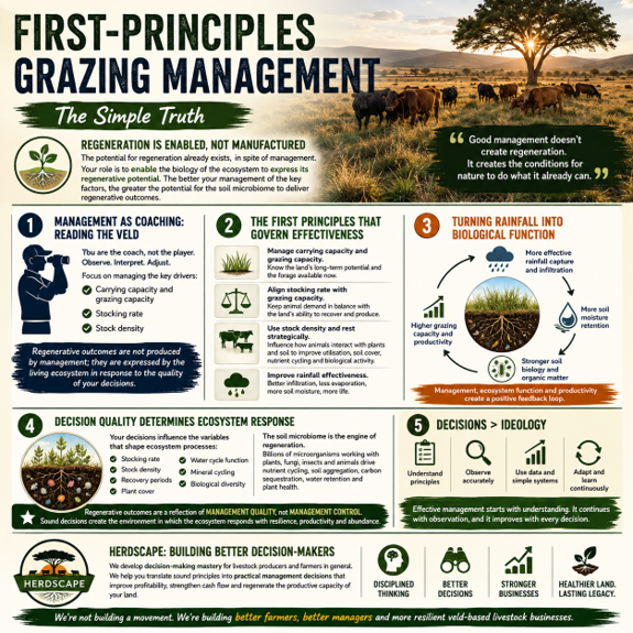 First-Principles Grazing Management – The Simple Truth
